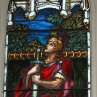 stained glass window