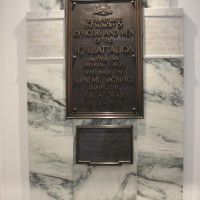 Dedication plaque