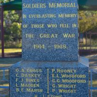 Gilgai war memorial