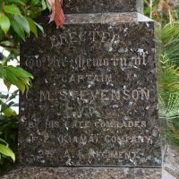 CM Stevenson memorial