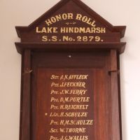 Lake Hindmarsh Honor roll