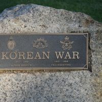 Korean war plaque