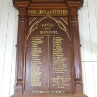 Westbrook Hall Honour Board