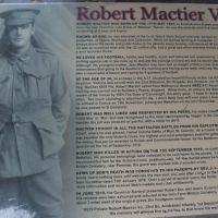 Private Robert Mactier VC Memorial