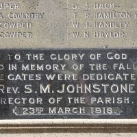 St John's Anglican Cathedral Memorial Arch, Parramatta