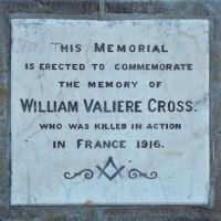 William Valiere Cross Memorial