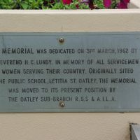 Oatley War Memorial