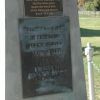Avoca War Memorial