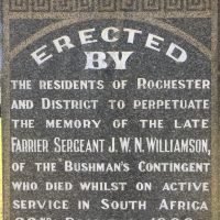 Rochester Boer War Memorial