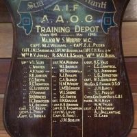 Australian Army Ordnance Corps Training Depot (Bendigo) 1941 - 1943