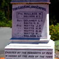 Kew WW1 War Memorial