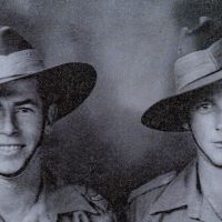 Anzacs Bill McCarrey & Geoff Edwards c1940 