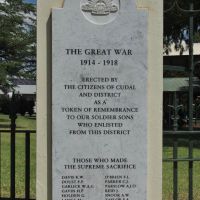 Cudal War Memorial