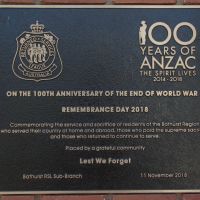 Bathurst War Memorial Carillon