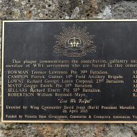 Detail of plaque