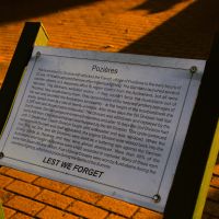 Swan Hill Pozieres Reserve Dedication Interpretative Signage