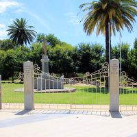 Wedderburn World War I Memorial Gates and Memorial With Roll of Honour Located Within Soldiers' Memorial Park