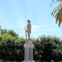 Wedderburn World War I Memorial With Roll of Honour Located Within Soldiers' Memorial Park