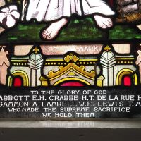 Christ Church Stained Glass (Detail 1)