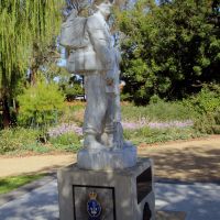 Deniliquin Vietnam War Memorial "Digger" Sculpture and Plinth