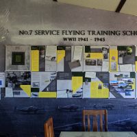 Deniliquin No 7 Flying Training School Artefacts Displayed Within Airport Terminal Building