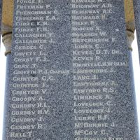 Nathalia War Memorial - WWI Honour Board