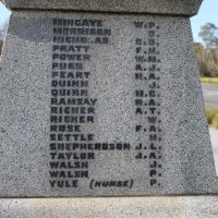 Birregurra War Memorial