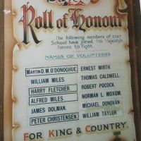 Kamarooka School Roll of Honour