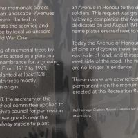 Maroona Avenue of Honour