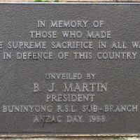 Buninyong RSL Memorial Park
