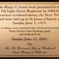 Jamestown 17th Light Horse Kings Banner