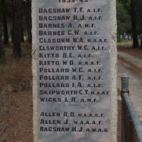 Weetulta War Memorial Gates