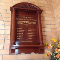 Ormond Presbyterian Church Honour Roll