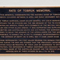 Mackay Rats of Tobruk Memorial