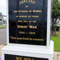 Bowen War Memorial