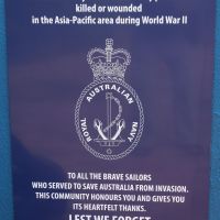 South Townsville Royal Australian Navy WWII Memorial
