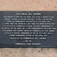 USS Coral Sea Anchor Memorial