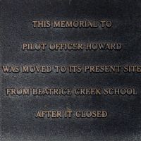 Pilot Officer V.A. Howard RAAF Memorial