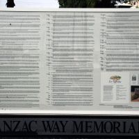 Anzac Way War Memorial
