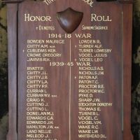 Tintaldra State School No. 3188 Honour Roll