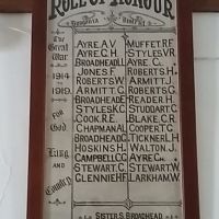 Roll of Honour Bungonia