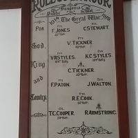 Roll of Honour Bungonia