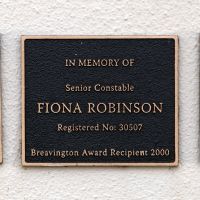 Northcote ANZAC Memorial Police Plaques