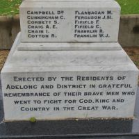 Adelong War Memorial
