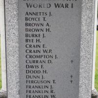 Grahamstown & Shephardstown War Memorial, Adelong