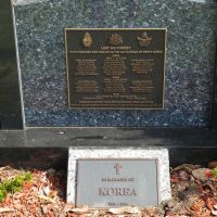 Ulladulla War Memorial Reserve Korean War Memorial
