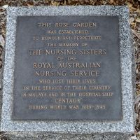 Austin NS Rose Garden Plaque