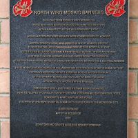 Austin North Wing Mosaic Plaque 