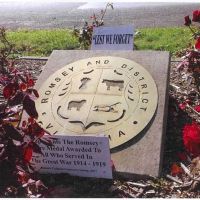 Romsey war memorial garden