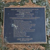 Austin Arbour Plaque